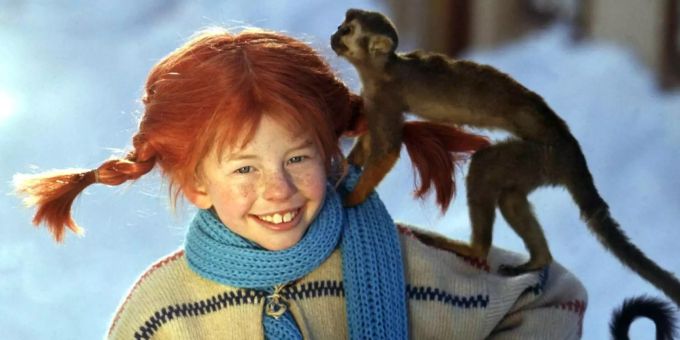Pippi Langstrumpf, das Mädchen mit den orangen Zöpfen, wird im Mai 75 Jahre alt. pippi langstrumpf