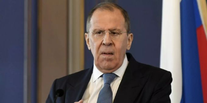 Russlands Aussenminister Lawrow Russlands Aussenminister Lawrow
