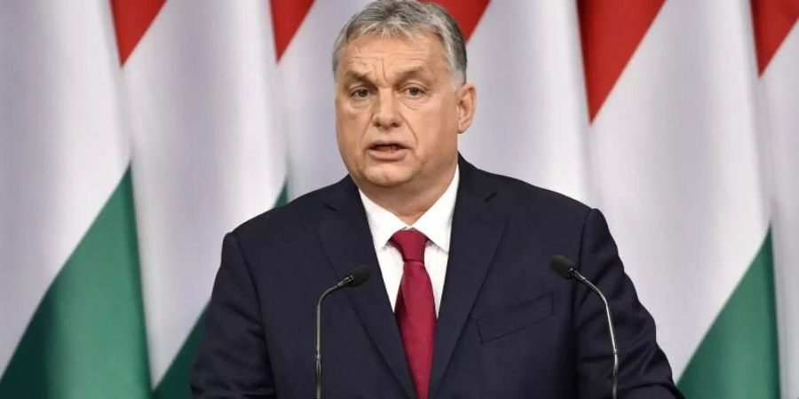 Ungarn verfolgt unter seinem Ministerpräsidenten Viktor Orban seit Jahren eine Politik der Abschottung und Abschreckung von Flüchtlingen und Migranten. Foto: Zsolt Szigetvary/MTI/dpa