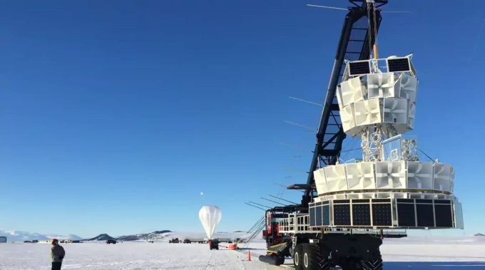 Das von der Nasa finanzierte ANITA-Experiment. Nasa