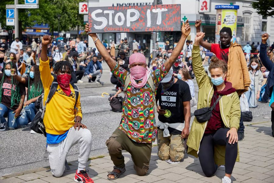 Mehrere Demonstrationen in Hamburg