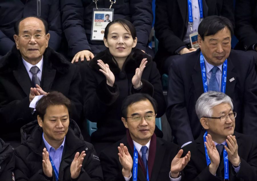 Die nordkoreanische Delegation nahm an der Eröffnungsfeier teil und besuchte einige Sportanlässe.