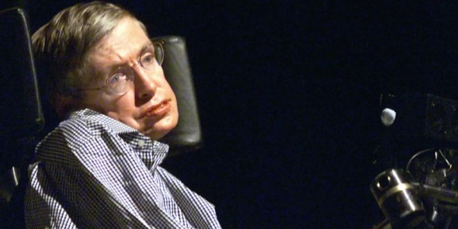 Stephen Hawking starb 2018