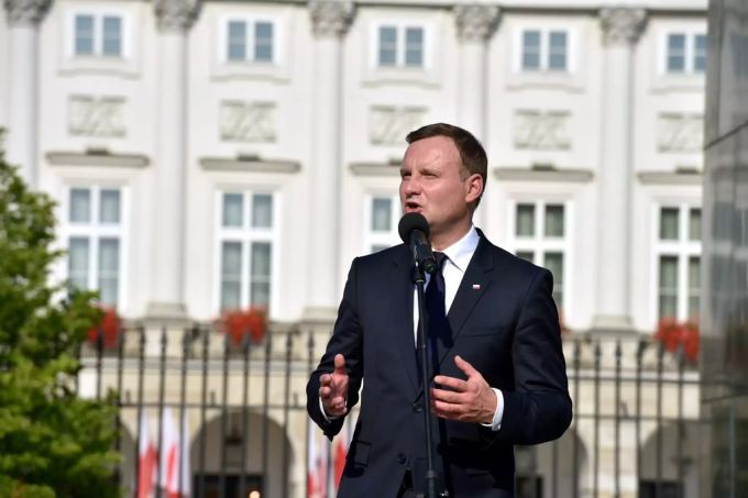 Andrzej Duda musste während der Corona-Krise Wählerstimmen einbüssen. Duda Polen Wahlen