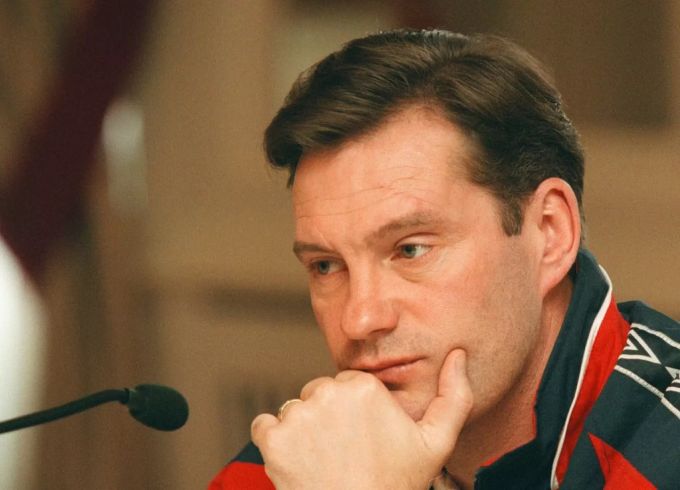 Glenn Hoddle vor der WM 1998 in Frankreich. Glenn Hoddle