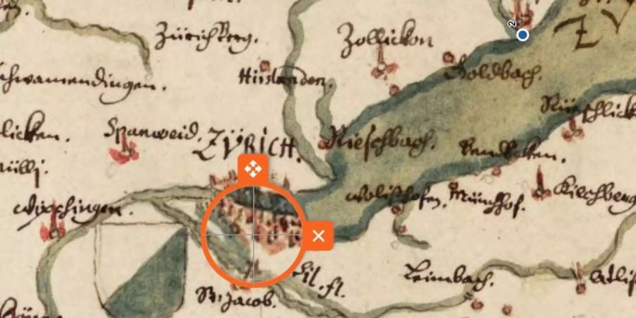 Zürich Georeferenzierung