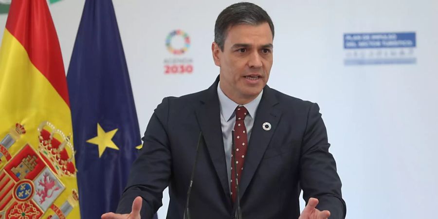 In Spanien endet um Mitternacht der Corona-Notstand nach 98 Tagen. Regierungschef Pedro Sánchez rief die Bevölkerung dazu auf, die Hygiene- und Gesundheitsregeln weiterhin einzuhalten, um eine zweite Infektionswelle zu vermeiden. (Archivbild)