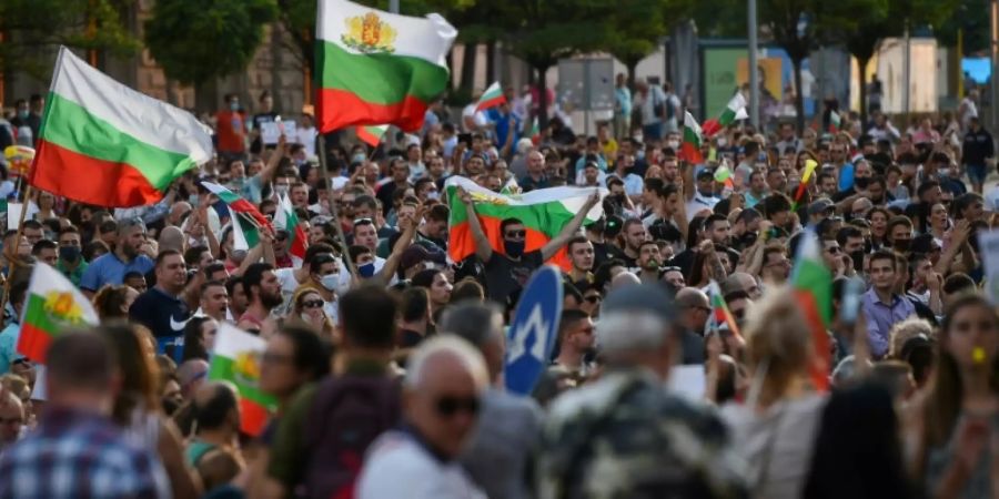 Demonstration Bulgarien