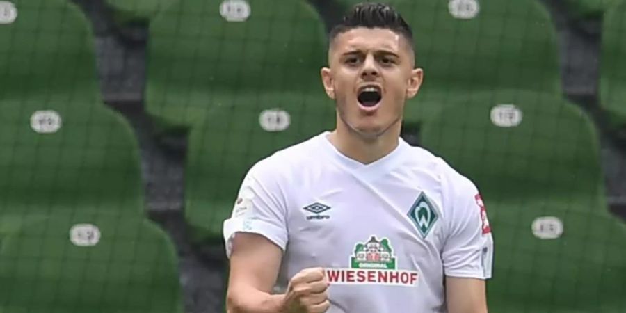 Milot Rashica steht noch beim SV Werder Bremen unter Vertrag. Foto: Carmen Jaspersen/dpa