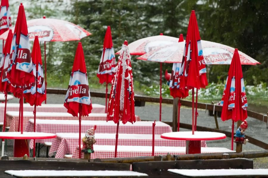 eisheilige Schnee Klosters