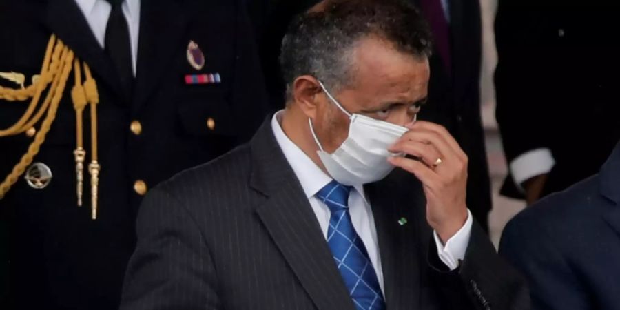 WHO-Chef Tedros in Paris-
