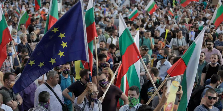 Proteste in Bulgarien