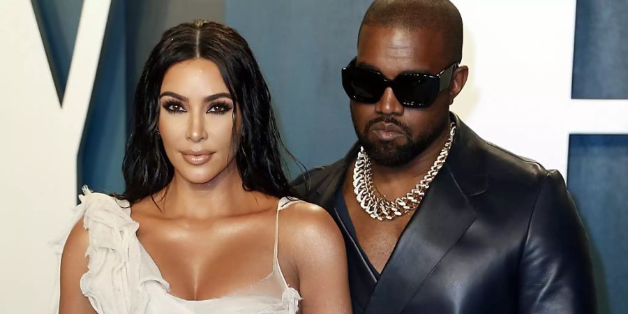 US-Rapper Kanye West hatte unter der Dusche eine Erleuchtung: Er will Präsident werden. Seine Frau Kim Kardashian-West sei seine wichtigste Beraterin. (Foto: Ringo Chiu/EPA/KEYSTONE-SDA)