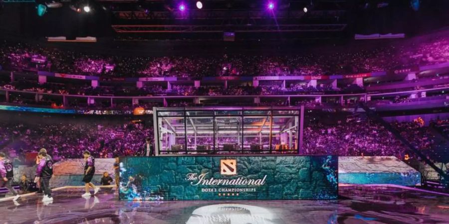 Das Preisgeld für die Dota-2-Weltmeisterschaft «The International» ist erneut auf Rekordkurs. Foto: Valve/dpa