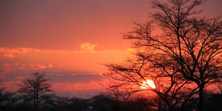 Sonnenuntergang, Namibia,