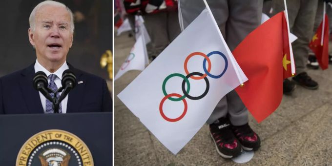 Peking 2022 - USA verkünden diplomatischen Boykott für Olympia