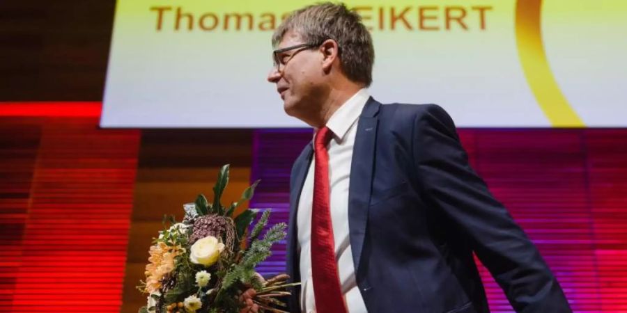 Thomas Weikert wurde zum neuen DOSB-Präsidenten gewählt. Foto: Michael Reichel/PA/DOSB/dpa