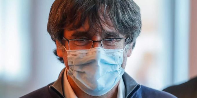 Carles Puigdemont ist zurück nach Sardinien für eine Anhörung gereist. Carles Puigdemont