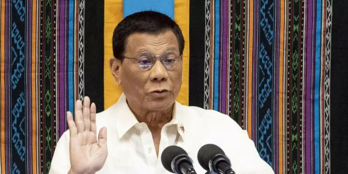 Rodrigo Duterte. (Archivbild) Duterte