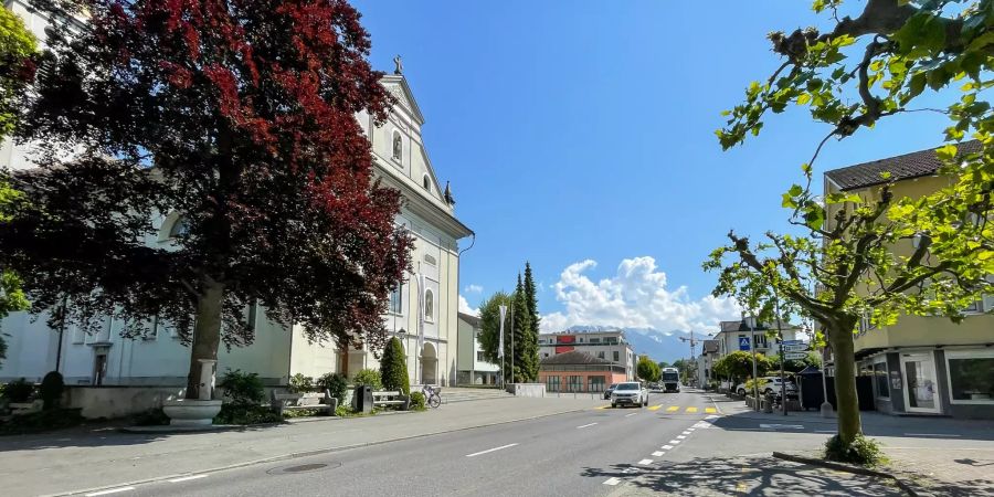 Dorfzentrum Alpnach.