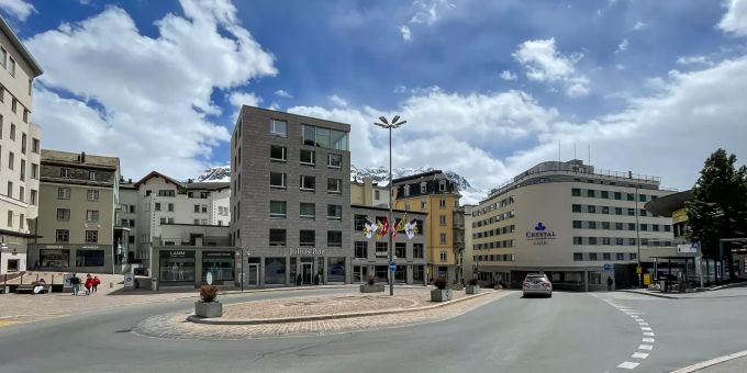 Stadtzentrum St. Moritz. Stadtzentrum St. Moritz.