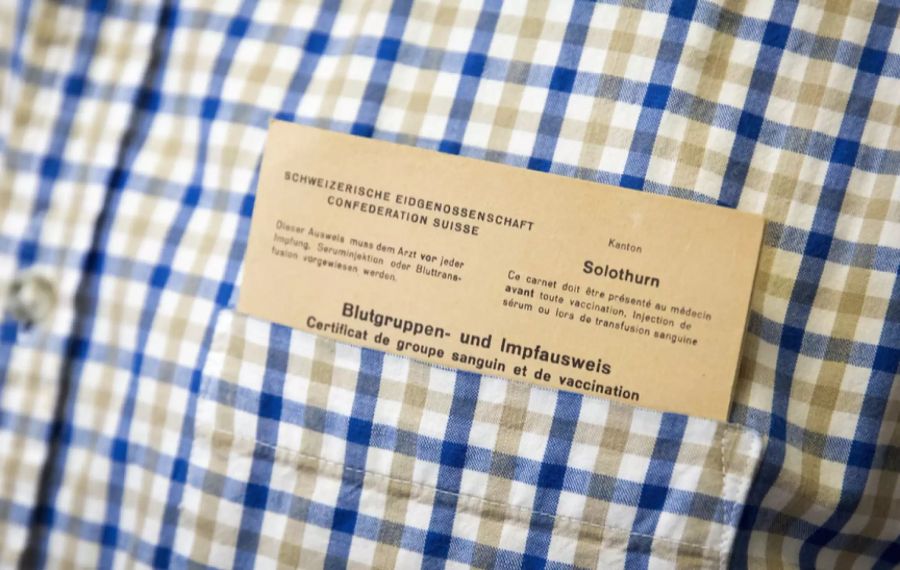 Impfausweis Papier
