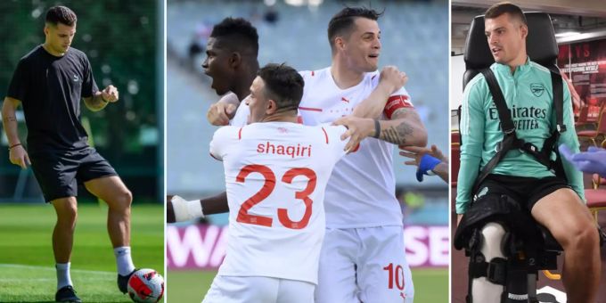 «Gute Fortschritte» - So geht es verletztem Nati-Captain Granit Xhaka