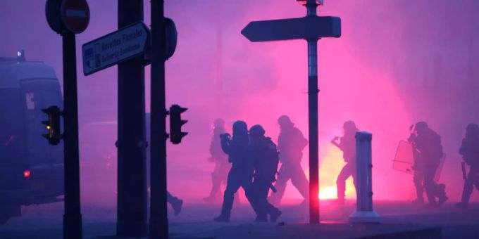 Fans von Olympique Marseille randalierten während der Partie gegen PSG. (Archivbild) Olympique Marseille