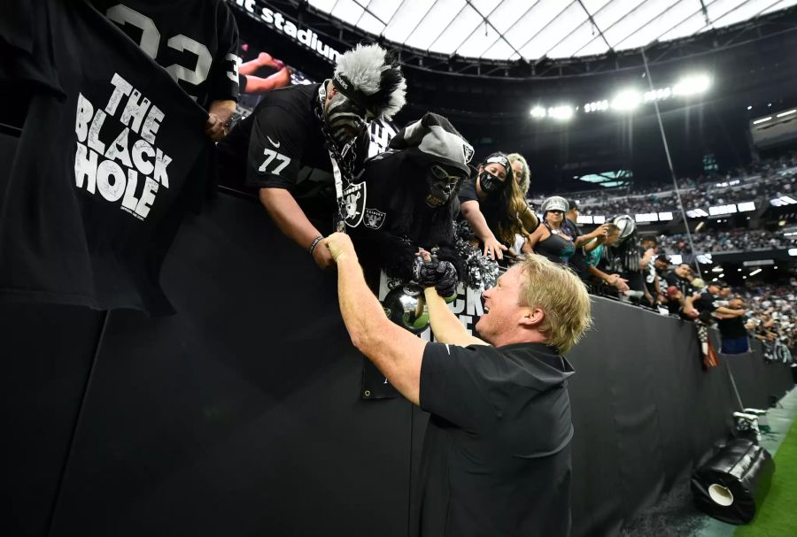 Jon Gruden, der ehemalige Head-Coach der Las Vegas Raiders.