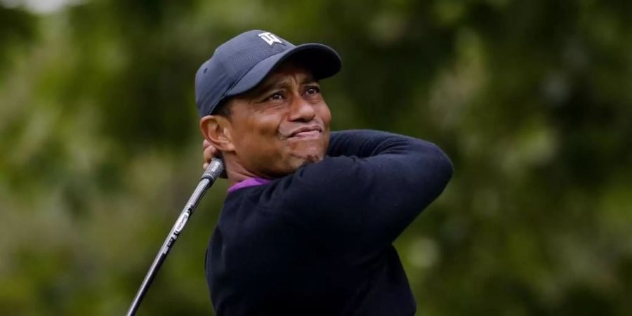 Glaubt nicht mehr an eine Rückkehr in die Golf-Weltspitze: Tiger Woods. Foto: Ringo Chiu/ZUMA Wire/dpa