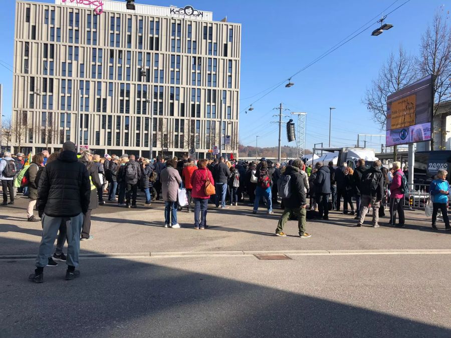 Die Demonstration darf nicht im Stadtzentrum stattfinden.