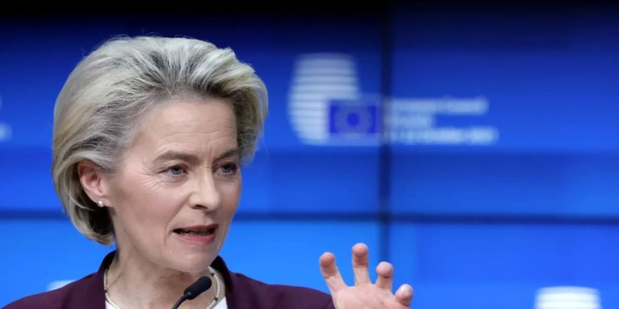 Kommissionspräsidentin von der Leyen