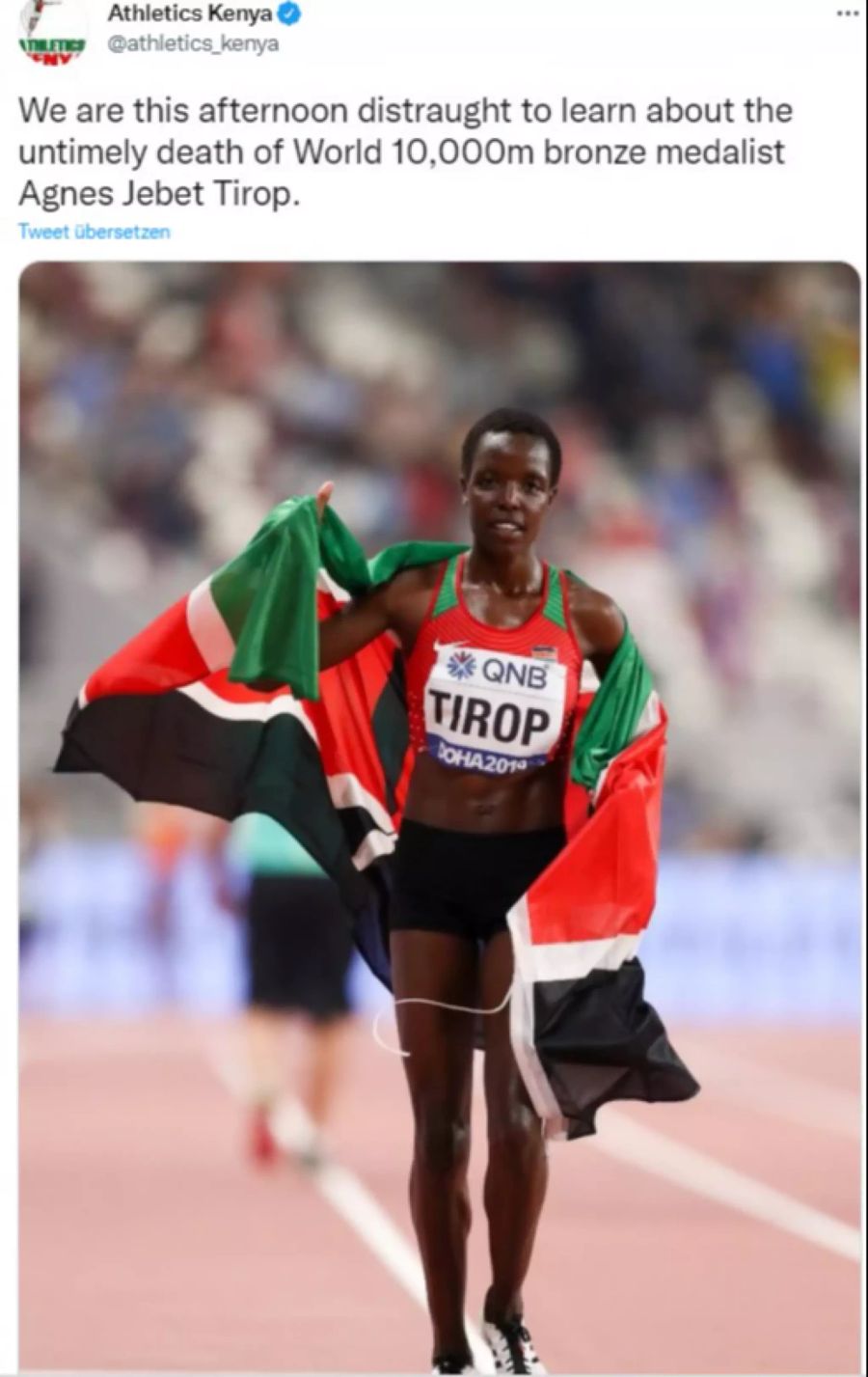 Agnes Jebet Tirop