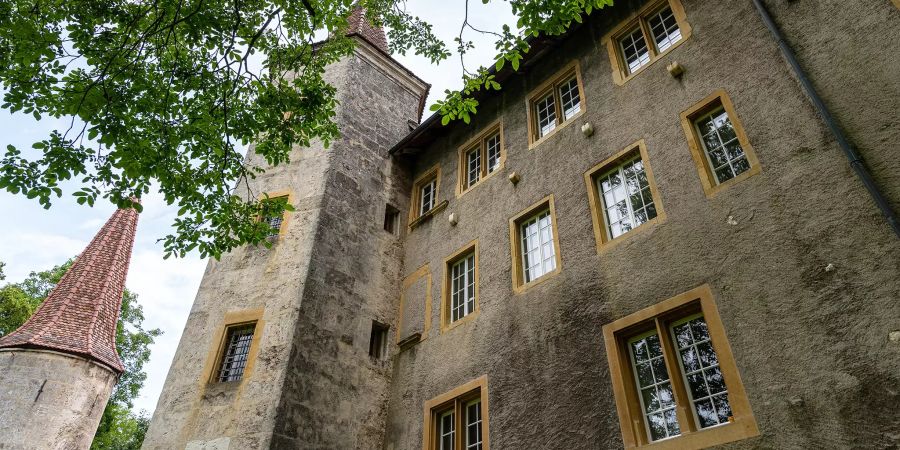 Das Schloss Nidau im Kanton Bern.