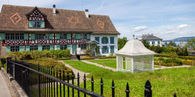 Der Garten des Ortsmuseum in Thalwil. Der Garten des Ortsmuseum in Thalwil.