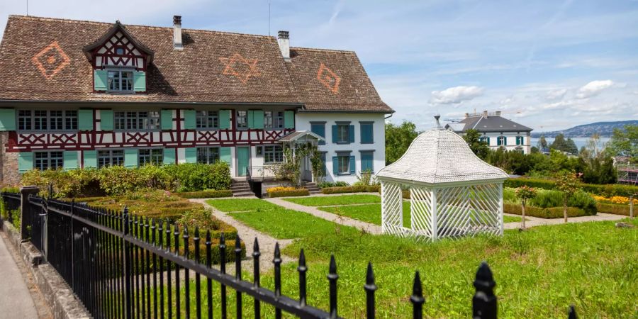 Der Garten des Ortsmuseum in Thalwil.