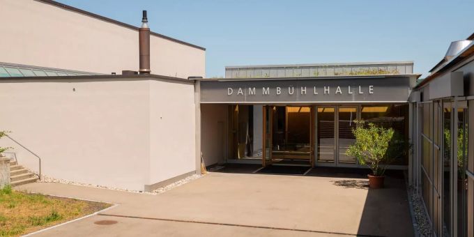 Mehrzweckhalle "Dammbühlhalle" in Wängi. Mehrzweckhalle "Dammbühlhalle" in Wängi.