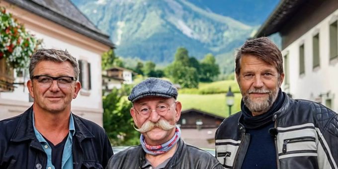 Horst Lichter (M.) reist mit Kai Wiesinger (r.) zu Hans Sigl. Horst Lichter (M.) reist mit Kai Wiesinger (r.) zu Hans Sigl.