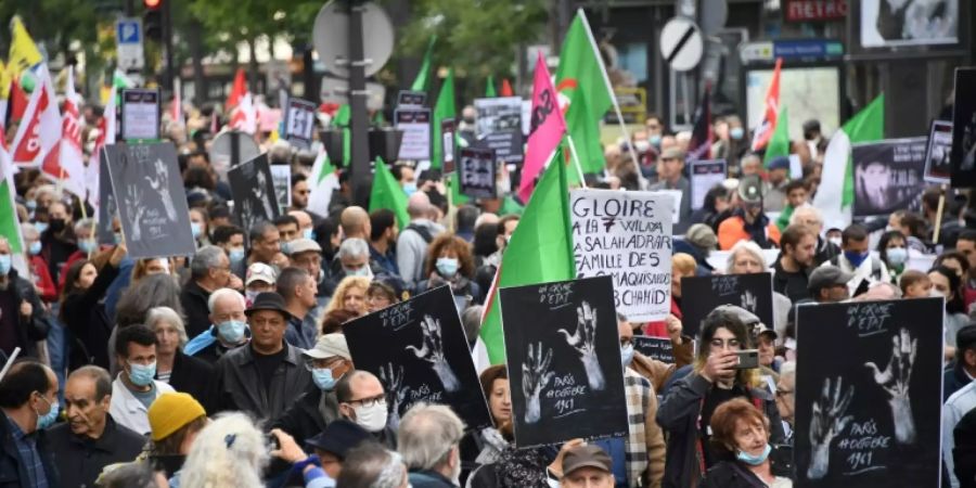 Demonstration in Paris
