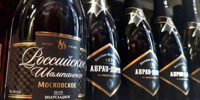 Champagner in Russland Champagner in Russland