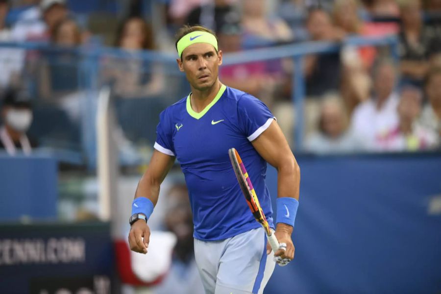 Konkurrent Rafael Nadal ist nach Verletzung auf die Tour zurückgekehrt.
