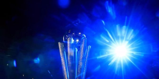 Darts-WM Trophäe