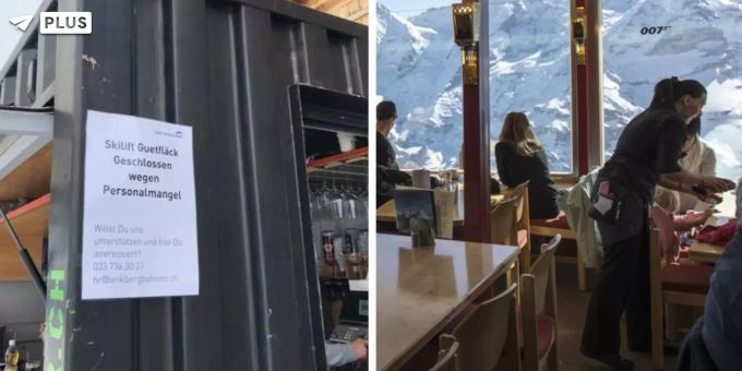 Wegen Omikron-Wand - Schweizer Skigebieten geht das Personal aus
