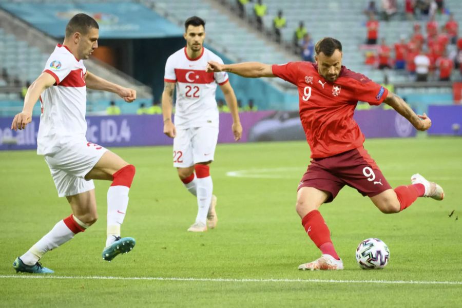 Haris Seferovic läuft schon seit 2013 im Trikot der Nationalmannschaft auf.