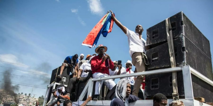 Demonstration in Port-au-Prince