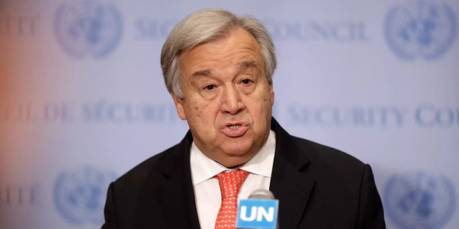 vereinte nationen guterres