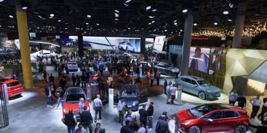 IAA-Besucher in Frankfurt am Main