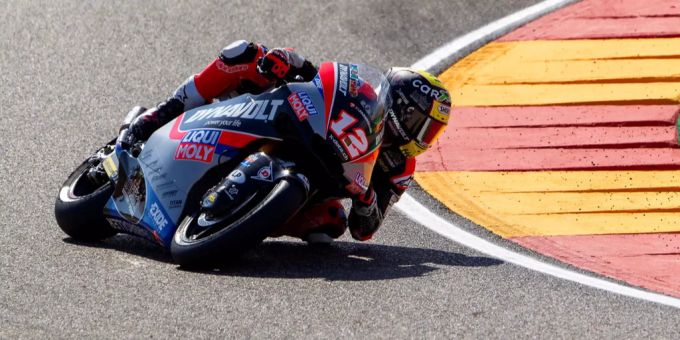 Tom Lüthi wird im GP von Aragonien Sechster. Tom Lüthi