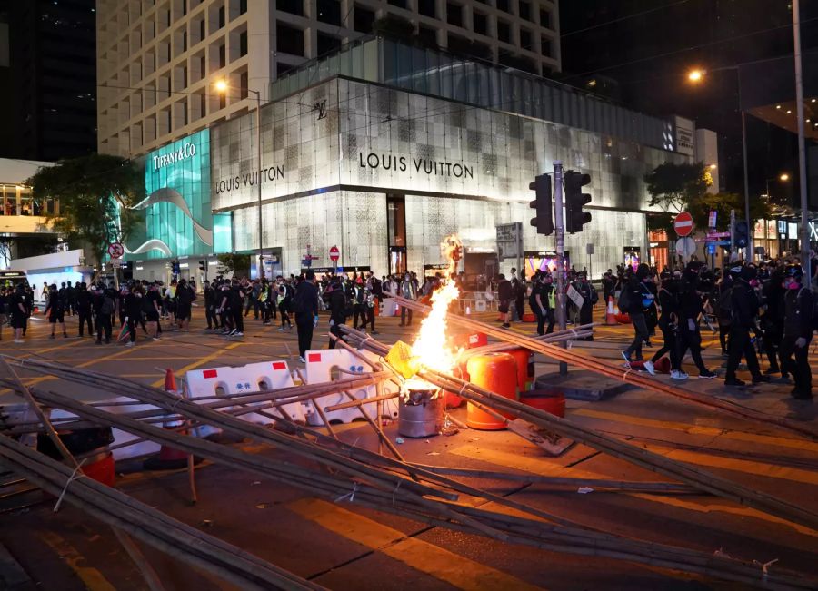 Proteste in Hongkong