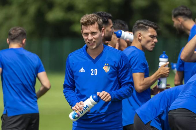 Fabian Frei hat beim FCB wieder gut lachen. FCB